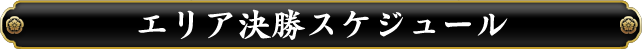 エリア決勝スケジュール